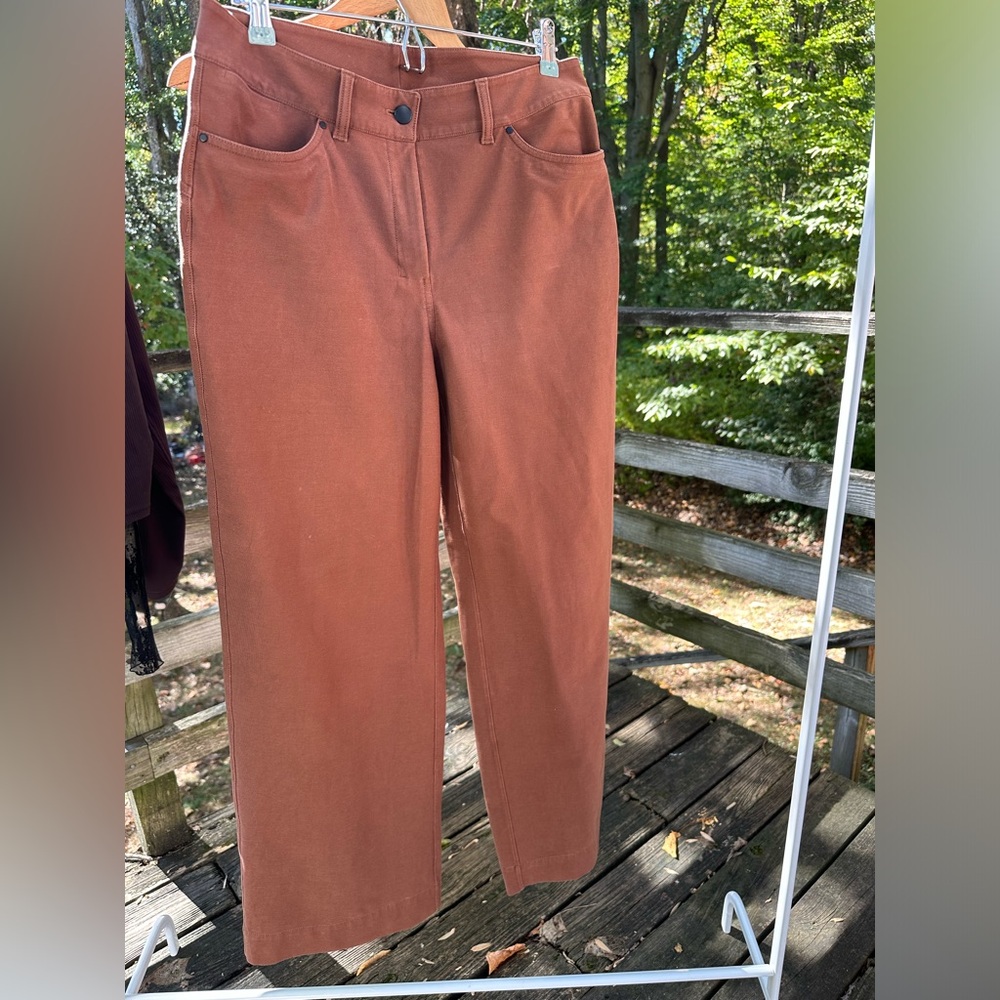 Lululemon city sleek 5 pocket wide leg high rise pant java